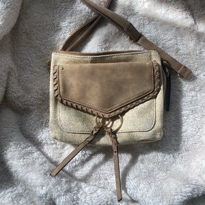 Woven Straw Crossbody Bag